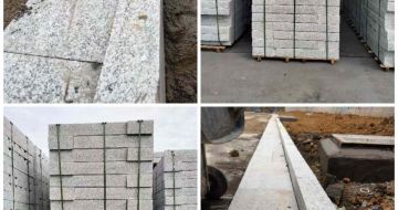 巴中 芙蓉白路沿石，性价比之王