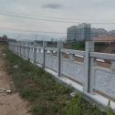 巴中 石材河道栏杆