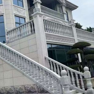 巴中 芝麻白别墅，栏杆