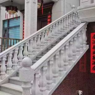 巴中 天然石材 阳台庭院护栏、栏杆