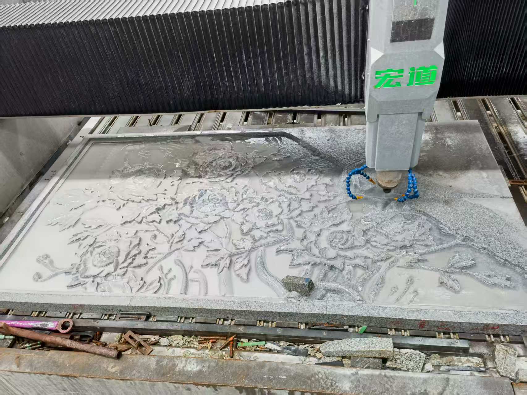 巴中 别墅墙面石材雕刻