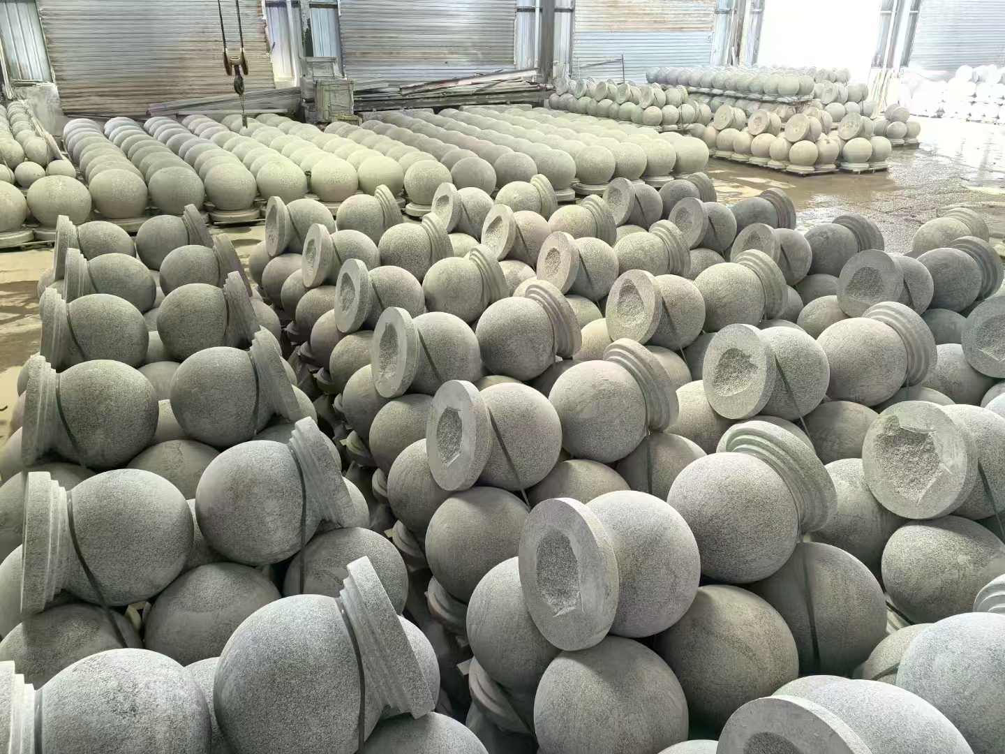 巴中石材挡车球