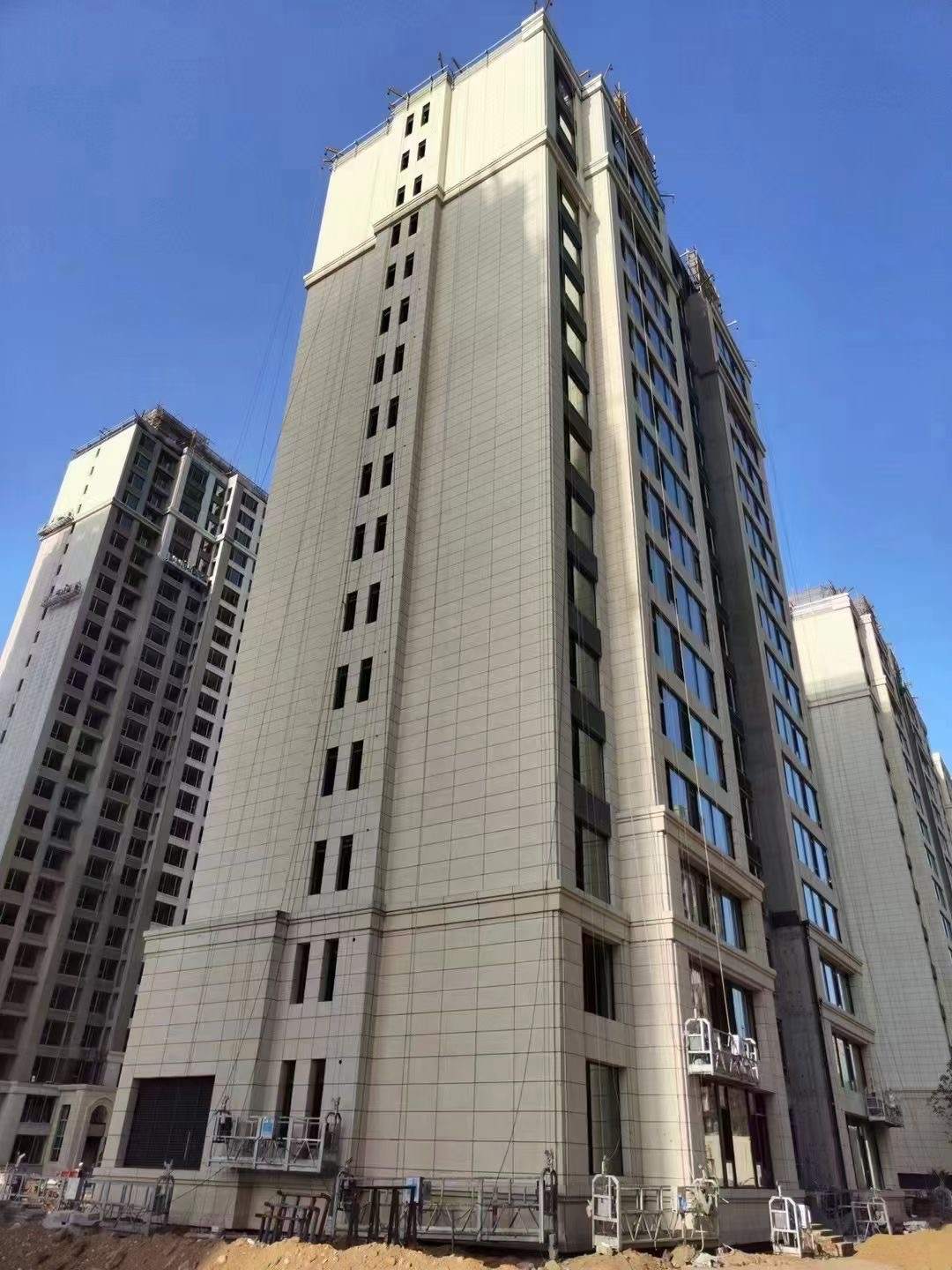 巴中黄金麻高端小区，外墙干挂