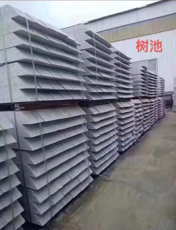 巴中 芝麻灰切头树池